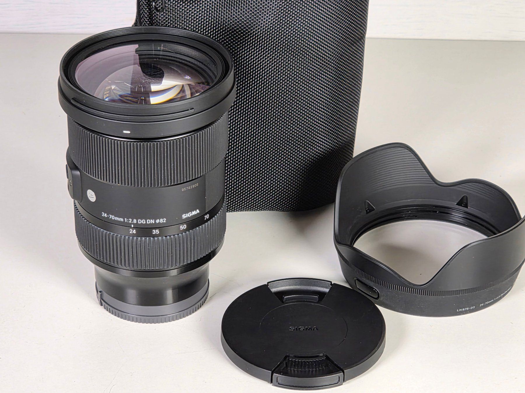Sigma Objectifs: Sigma 24-70mm 2,8 DG DN / Sony E-Mount – D'occasion à Wikon par digital4you 5