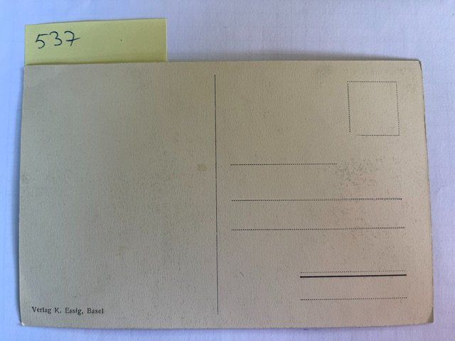 Cartoline postali: alte Ansichtskarte Schweizer Mustermesse Basel – Usato da Niederwil AG venduto da dahu75 1