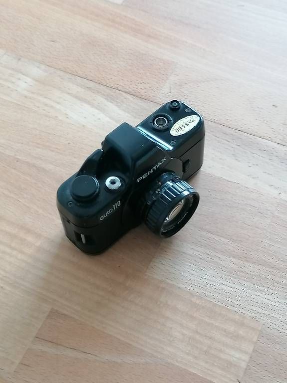 Pentax Fotocamera: Asahi Pentax auto 110 + 2.8 / 18 mm Weitwinkelobjektiv – Usato da Zürich venduto da BassLime 2