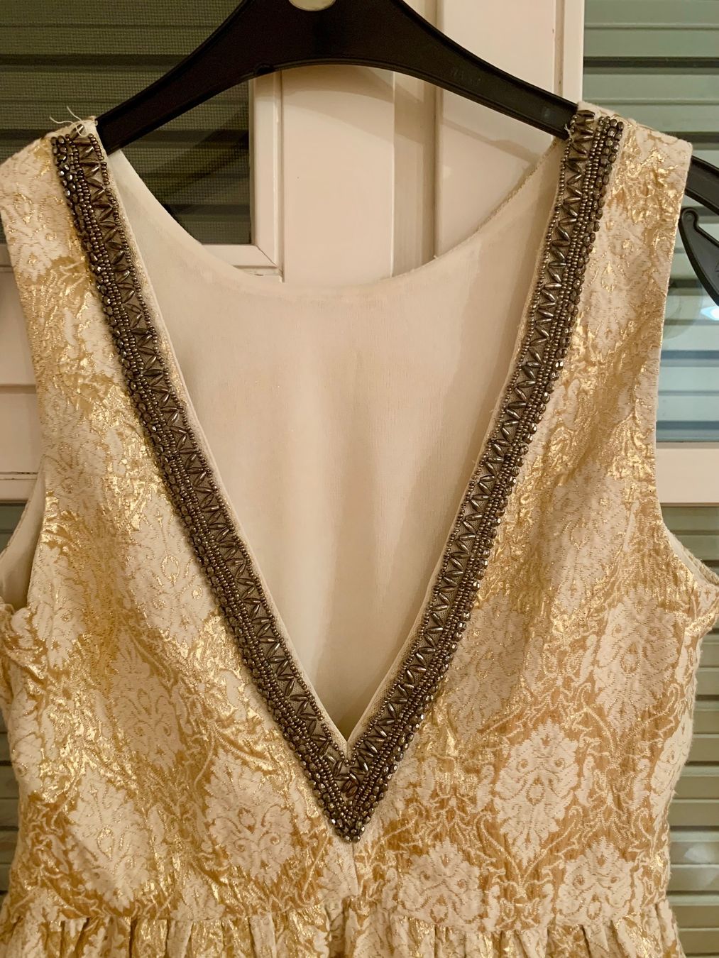 Vestiti: Elegantes Kleid mit Goldmuster, Grösse 36 – Usato da Maienfeld venduto da mar_59mb 6