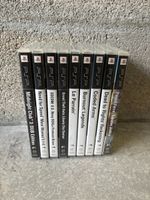 Lot de 9 jeux pour console Sony PSP en bon état