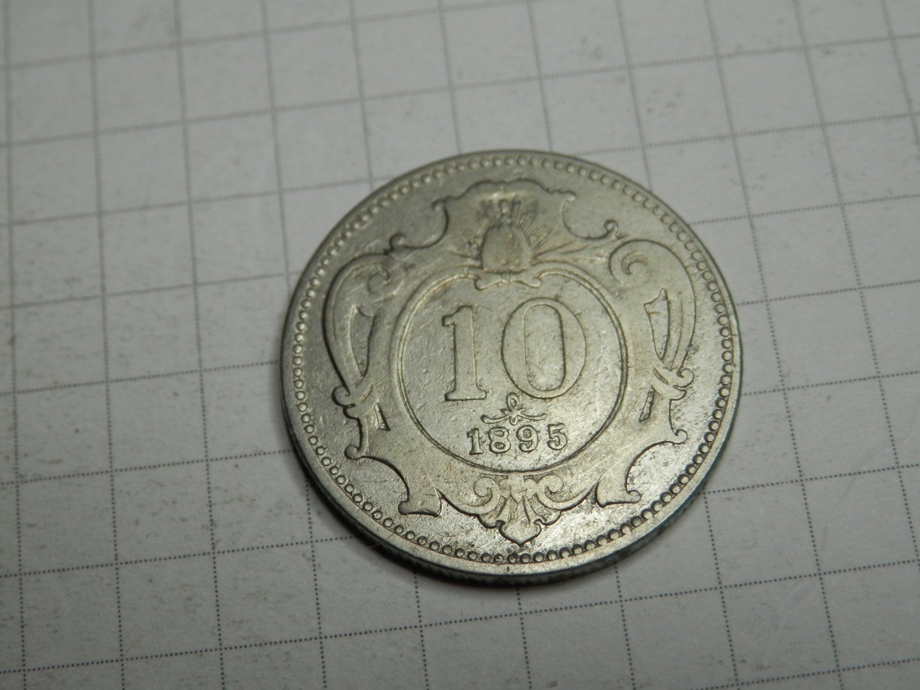 Tutti le monete: Österreich  10 Heller, 1895 – Usato da Weiach venduto da weiach81
