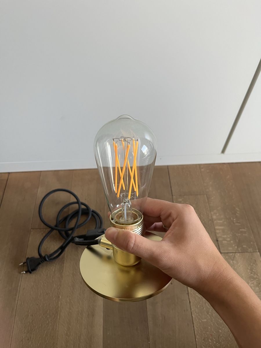 Lampade: Design Tischleuchte Messing  – Usato da Zürich venduto da car_25pb 2