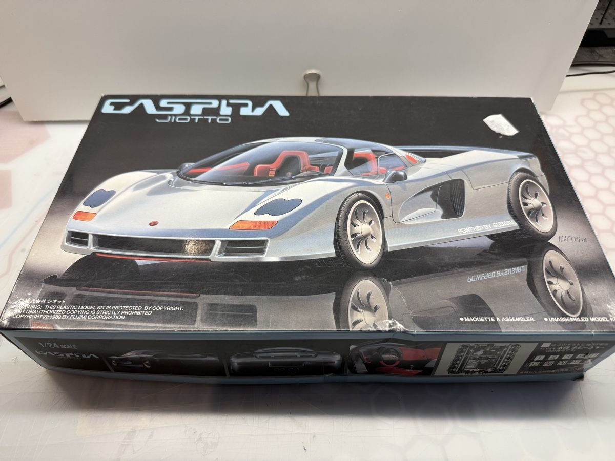 Modellini d'auto: Kit 1/24 Fujimi caspna jiotto – Nuovo e nell'imballaggio originale da Morges venduto da passion-cox