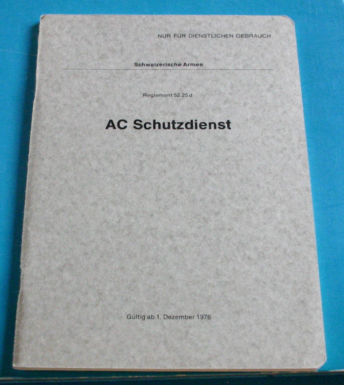 Bücher: AC Schutzdienst – Gebraucht aus Winkel von franzxaver60