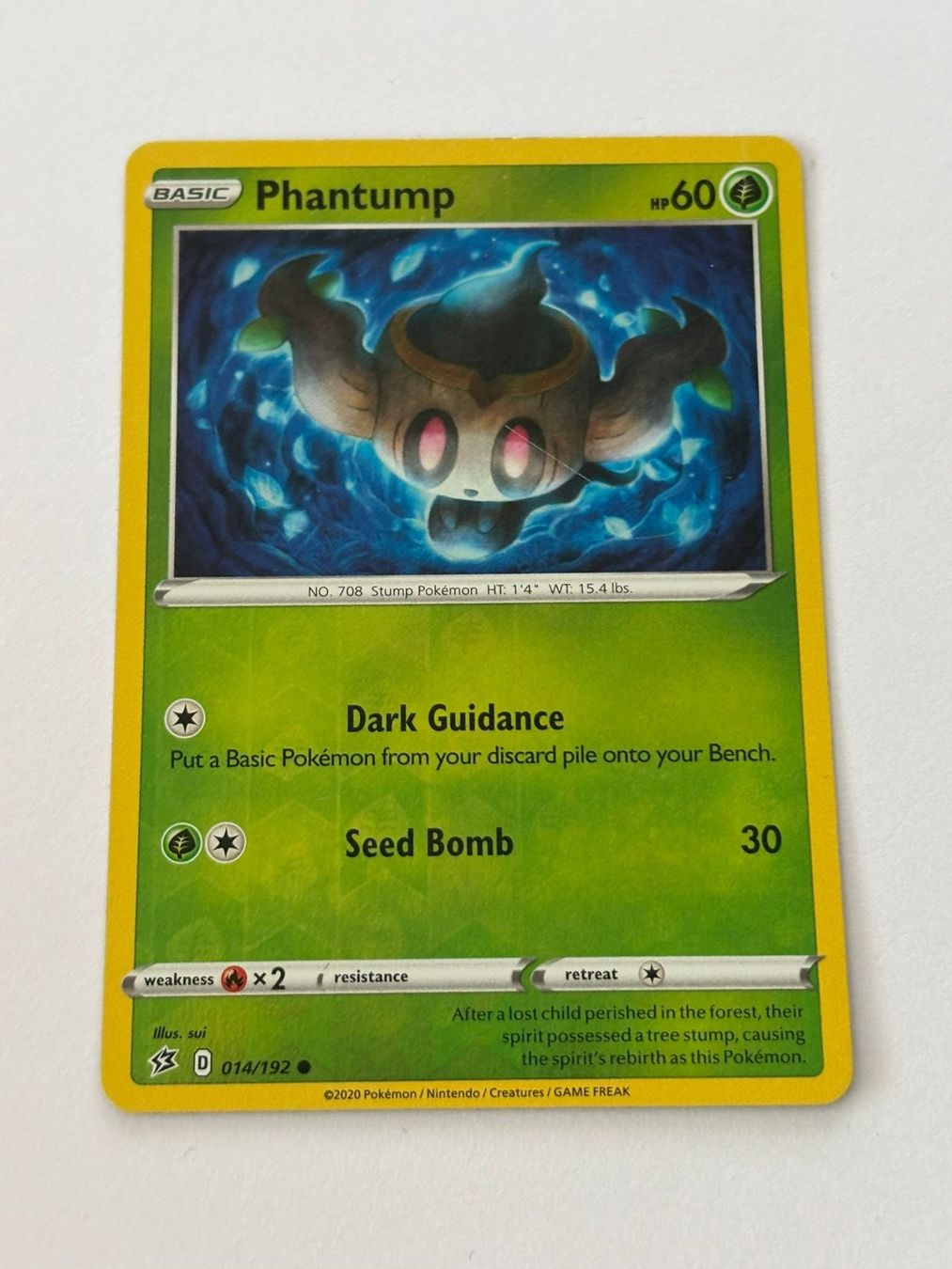 Pokémon Carte collezionabili: Phantump 014/192 – Usato da Herisau venduto da Seyashop_2