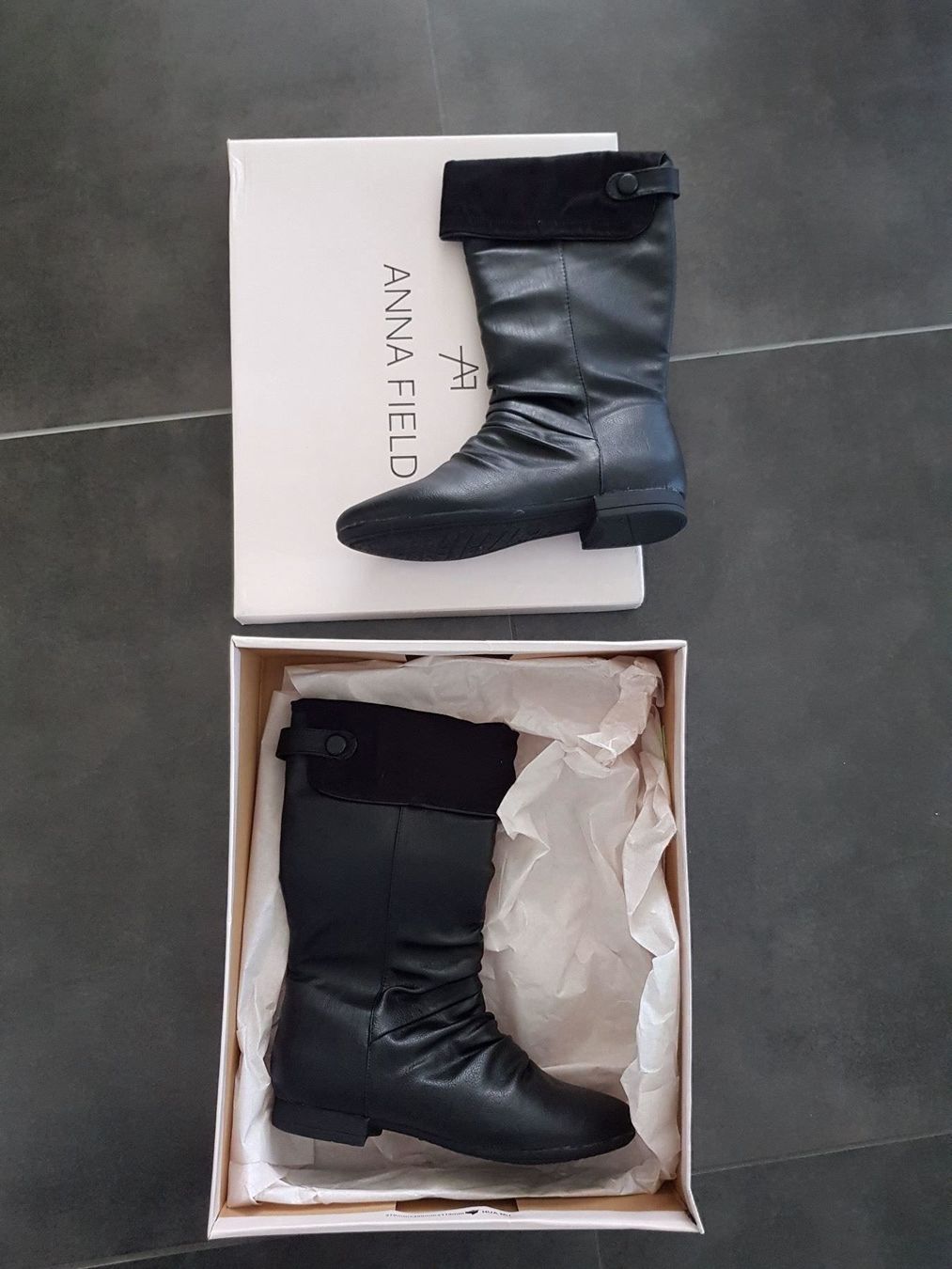 Anna Field Damenschuhe: Anna Field Stiefel Gr 37 schwarz – Neu und originalverpackt aus Richterswil von adora88