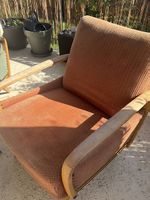 vintage Sessel incl Tisch