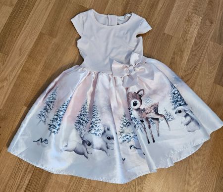 Süsses Mädchenkleid Gr. 122/128, Neuwertig!