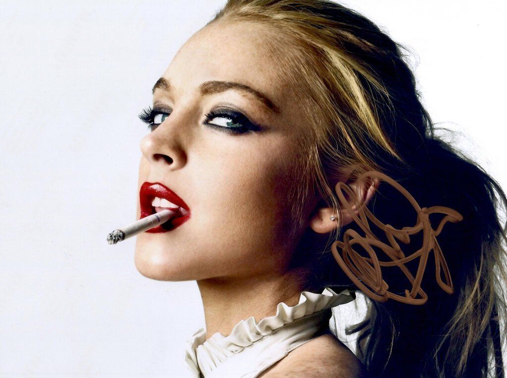 Autogramme: Lindsay LOHAN  / TOP AUTOGRAMM – Gebraucht aus Egg b. Zürich von Dbunny