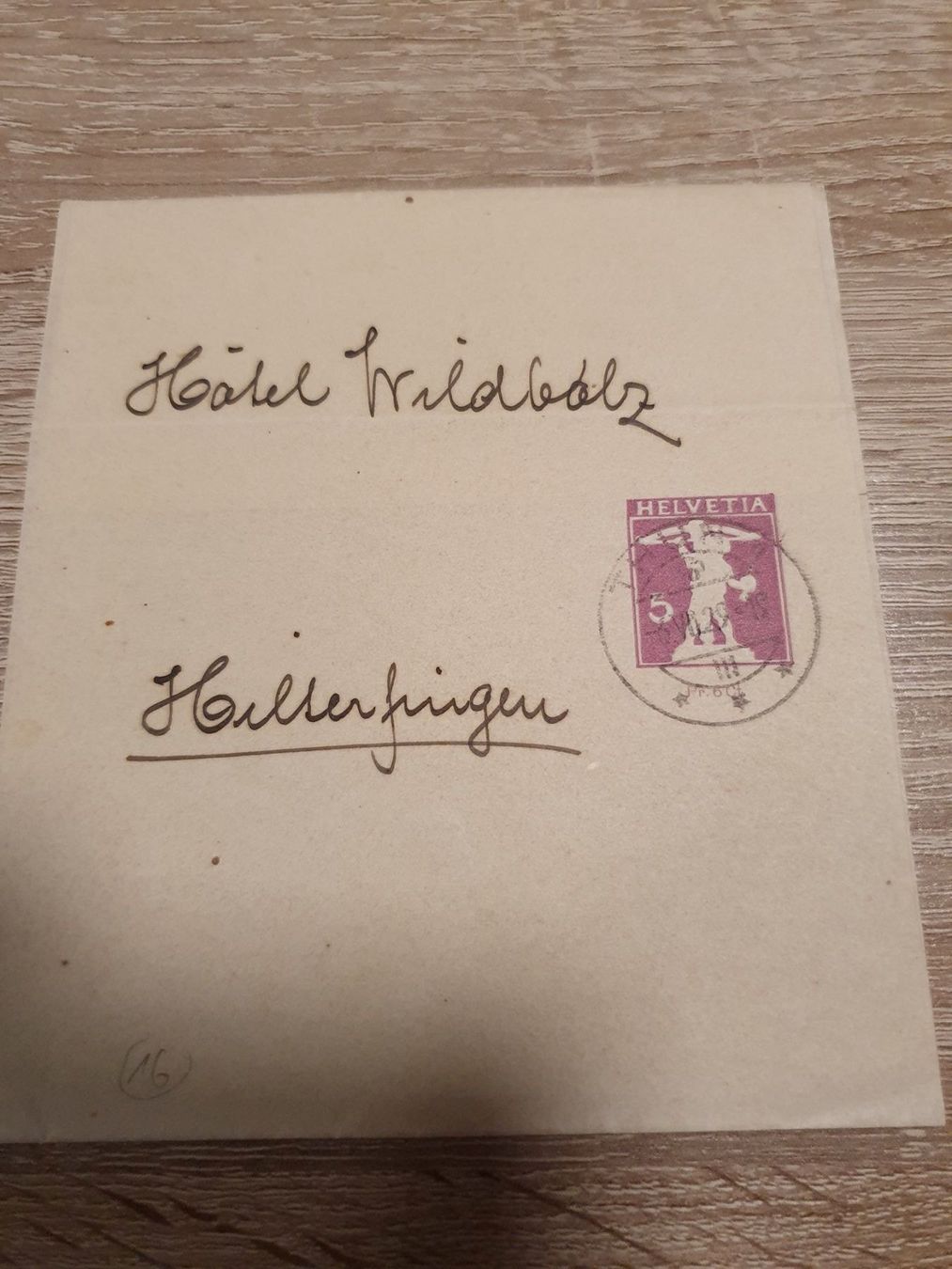 Alle Briefmarken: 5rp Ganzsache Thun – Gebraucht aus Balgach von SIMEON27