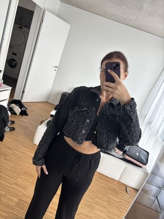 Kurze jeansjacke 