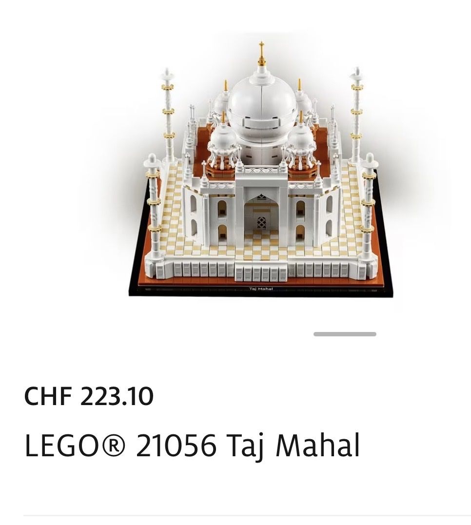 Lego Kit di costruzioni: Lego Taj Mahal – Nuovo (secondo la descrizione) da Merlischachen venduto da maerlischacher 1