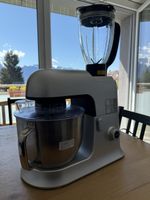 Robot pâtissier avec blender en verre