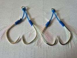 2x Jig Haken/ Double Assist Haken