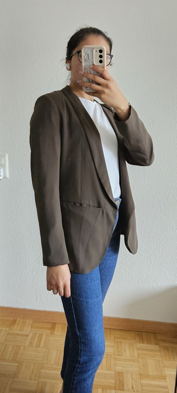 H&M Giacche: Blazer H&M vert kaki – Nuovo (secondo la descrizione) da Nyon venduto da nay_y72c 1
