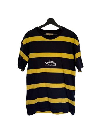 Burberry Vintage Striped Tee - Classic Style, Size M