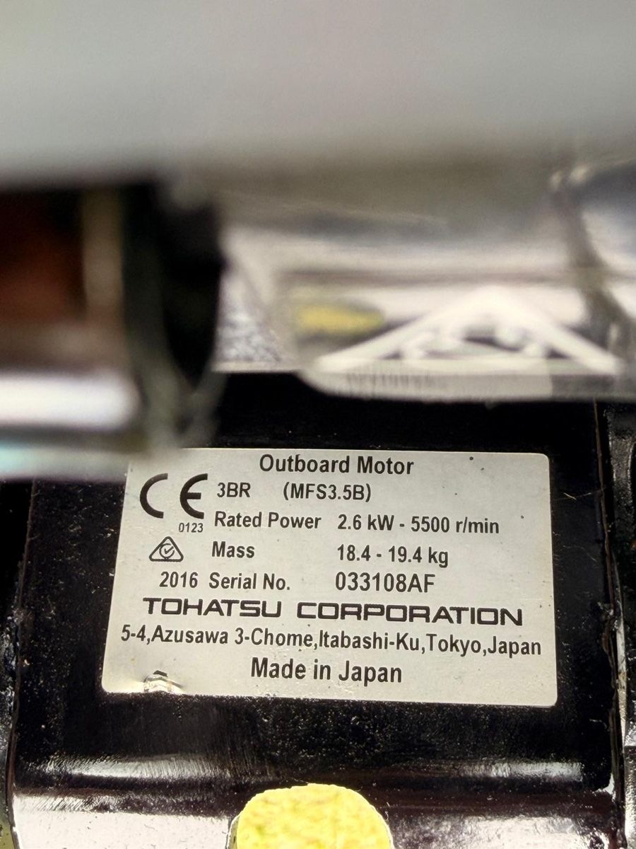 Mercury Motori: Outboard Tohatsu 3.5 HP – Usato da Oberägeri venduto da ste_2vqq 1