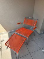 Schaffner SÄNTIS Lounger Spaghetti mit Hocker