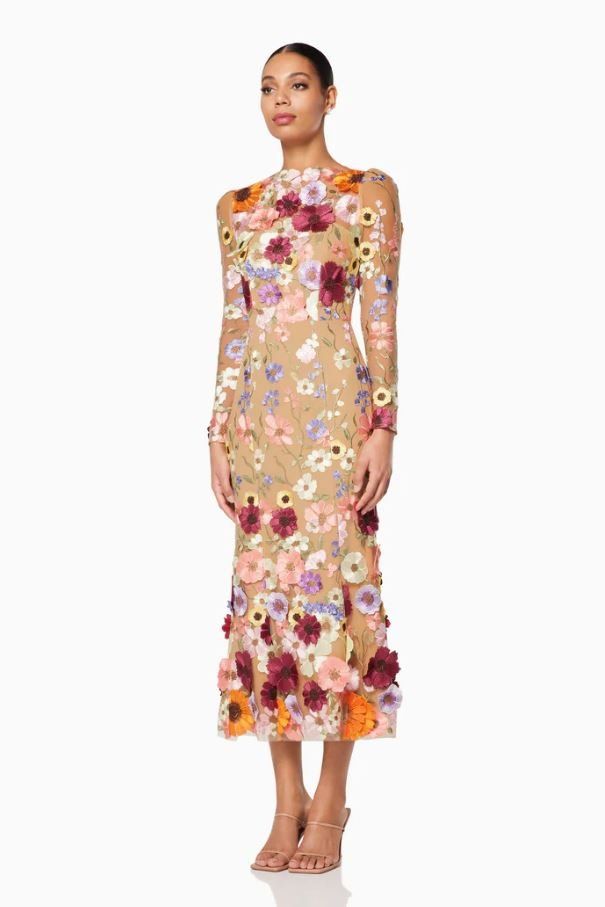 Vestiti: Florales Midi Dress – Usato da Benken ZH venduto da Dulcinea90 1