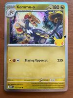 Pokemon Kommo-o Holo 30 Jahre (Versand gratis)