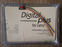 Lenz DCC - Digitaldecoder 10010 (LE0521A) NEU und in OVP