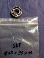 Mofa X30 NS/NL , Z50 Getriebelager SKF neu