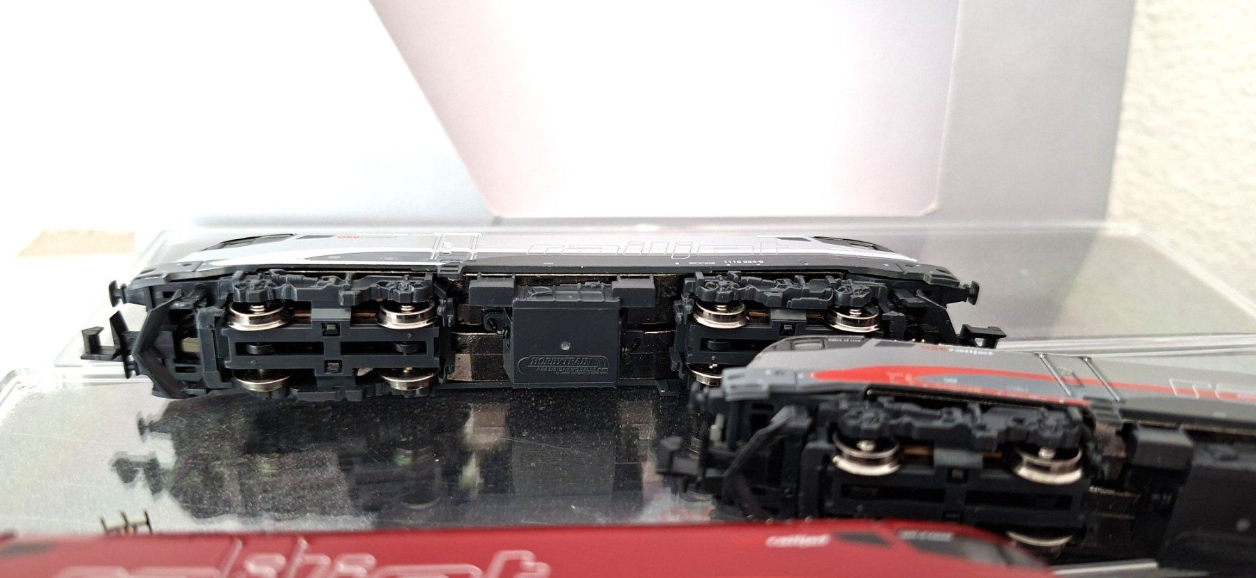 Hobbytrain Modellini di ferrovie: Hobbytrain ÖBB Railjet Set 3 teilig H2756 – Nuovo (secondo la descrizione) da Biberist venduto da Ntrains 5