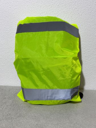 Rucksacküberzug/Regenschutz wasserdicht, neon-gelb