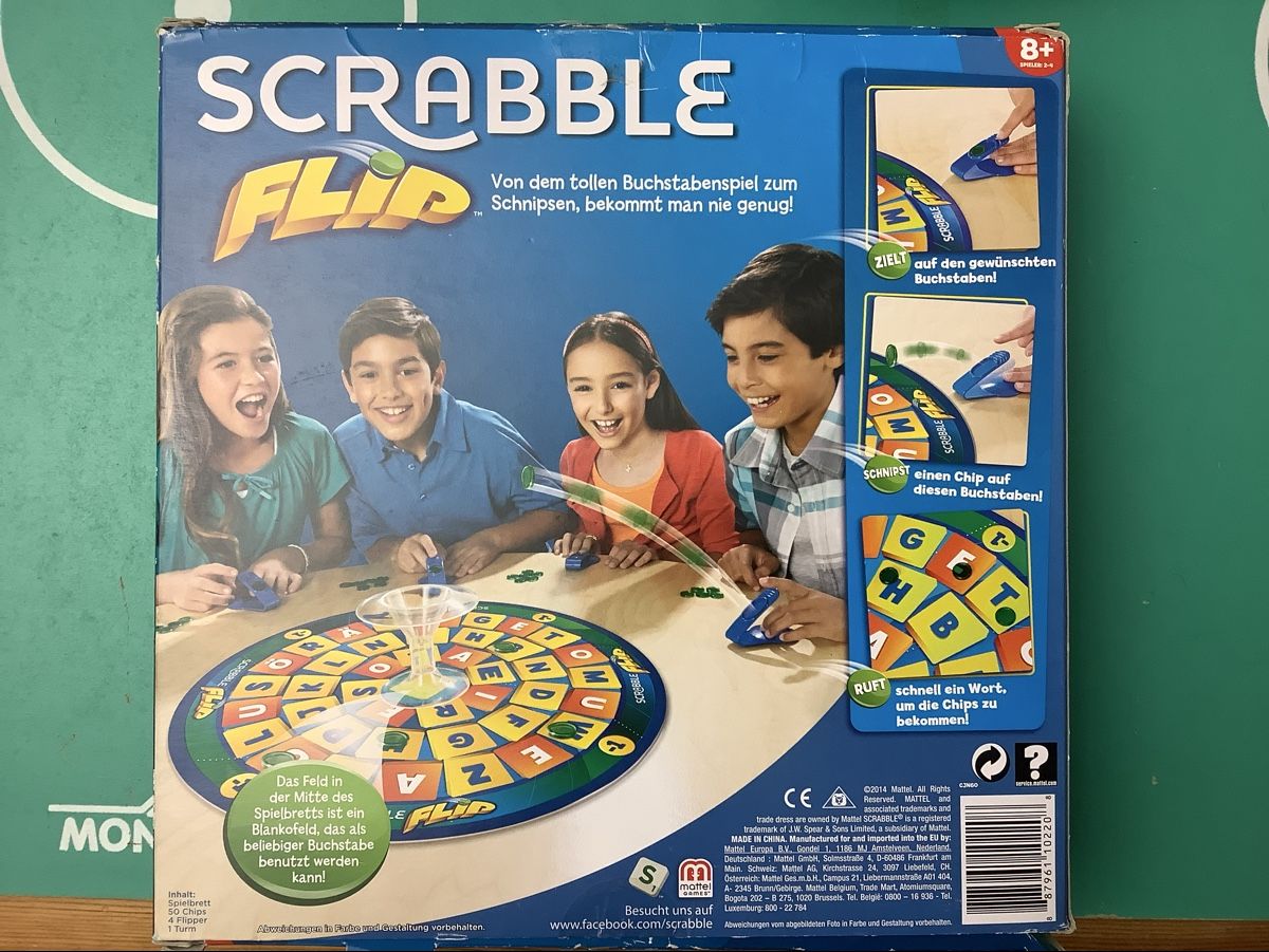 Jeux: Scrabble Flip – D'occasion à Baden par AlejandroA