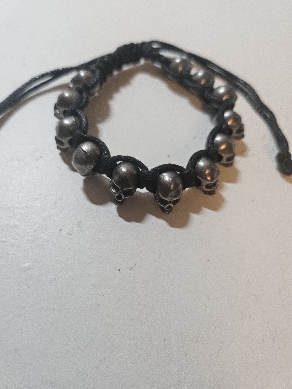 Bracciali & Braccialetti: bracelet tete de mort noir – Nuovo (secondo la descrizione) da Senèdes venduto da hen_fw8b 1