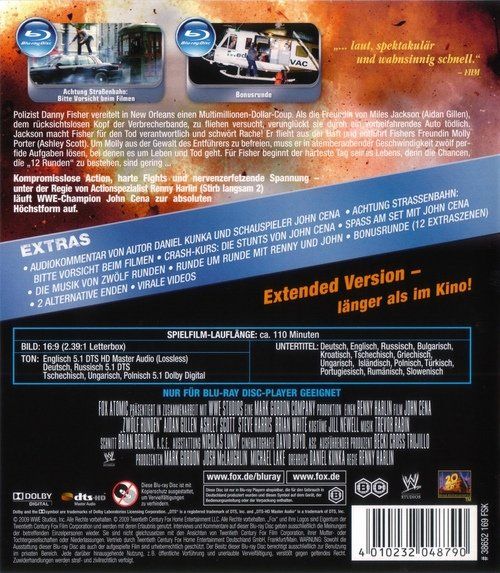 Tutti i DVDs: Zwölf Runden (Bluray) Extended Version – Nuovo (secondo la descrizione) da Volketswil venduto da Fraese1 1