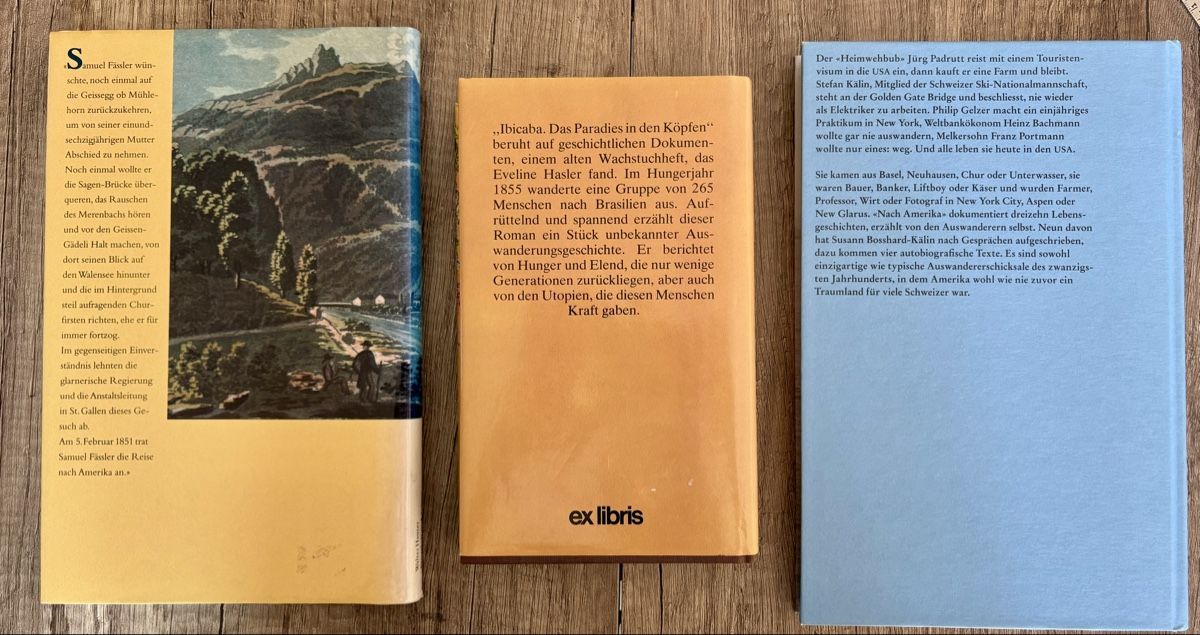 Libri: Lebensberichte von Glarner und Schweizer Auswanderer – Nuovo (secondo la descrizione) da Schaffhausen venduto da Reporter 1