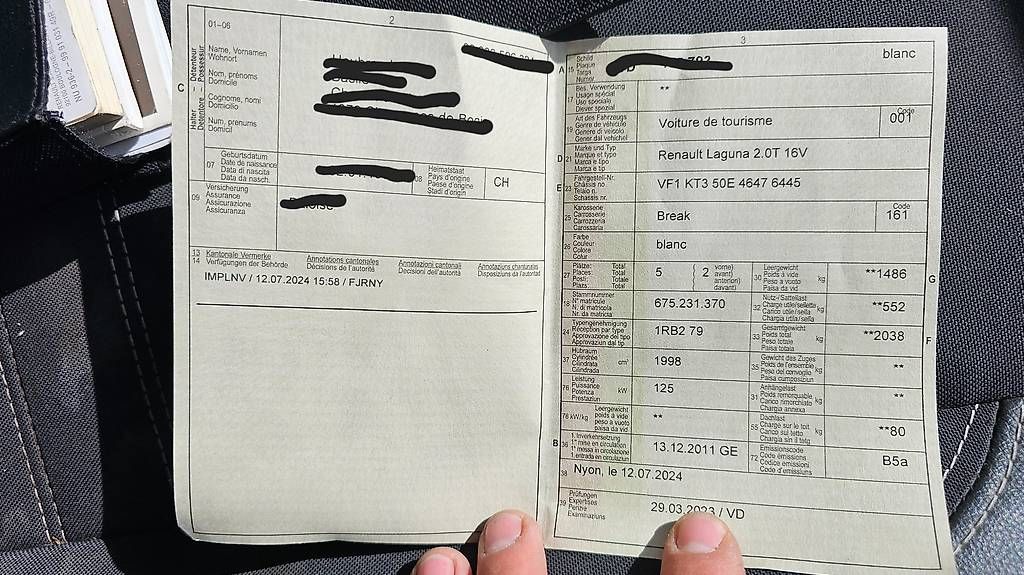 Automobili: Vend renault laguna 2011 – Usato da Chavannes-de-Bogis venduto da Hoolskin 2