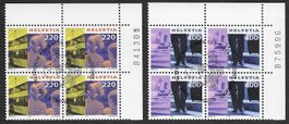 2001;: Tourismus II Viererblocks Serie Nr.1020--1021 ET
