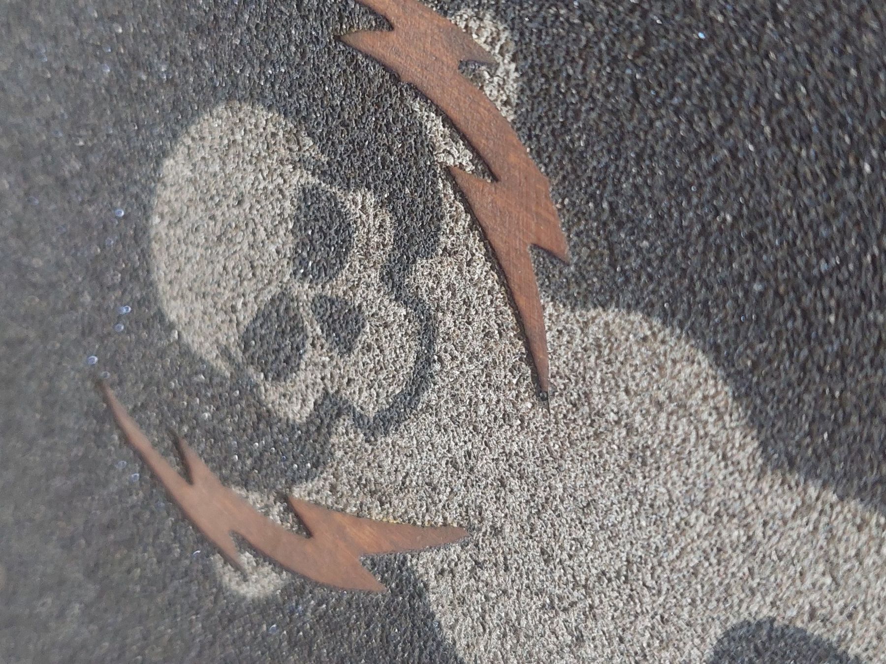Skateboards: Skateboard-Deck mit Totenkopf & psychedelischem Auto – Usato da Dübendorf venduto da aur_wm8b 1