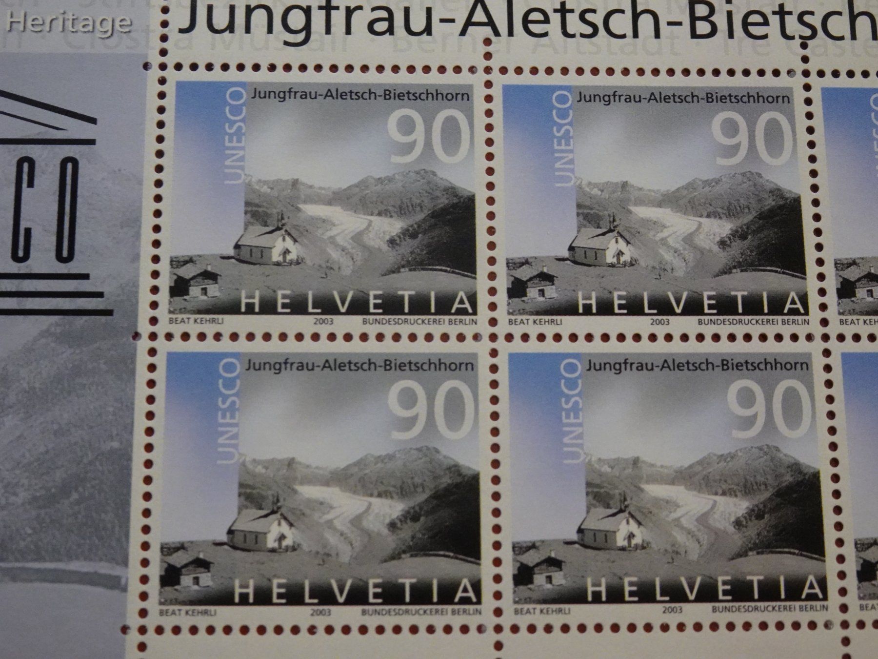 Tutti i francobolli: 2005, KLEINBOGEN, POSTFRISCH, UNESCO JUNGFRAU – Nuovo (secondo la descrizione) da Eschenbach SG venduto da eDaisy 1