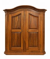 Massiver Holzschrank / Bücherschrank aus Nussbaum – Schreine