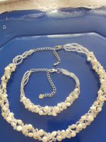 SCH. GEFL. SÜSSWASSERP. KETTE M. ARMBAND