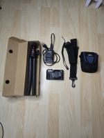 Canon G7X Mark II Fotoapparat mit Stativ und Hülle