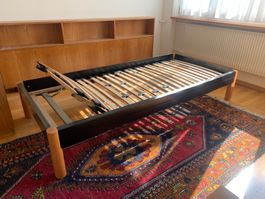 Ikea Bett Bettgestell mit Lattenrost Dynest Flex