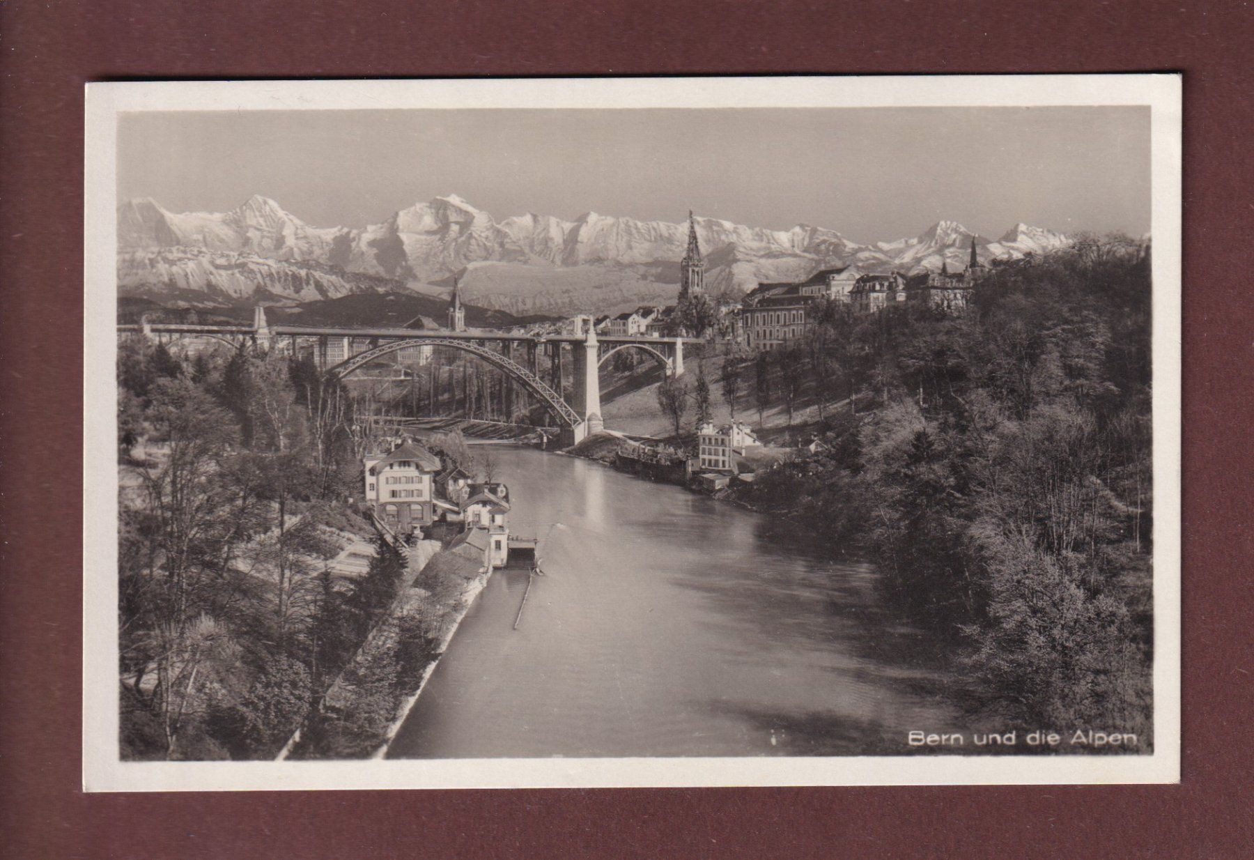 Cartoline postali: BERN und die Alpen – Usato da Pully venduto da nicecards-shop