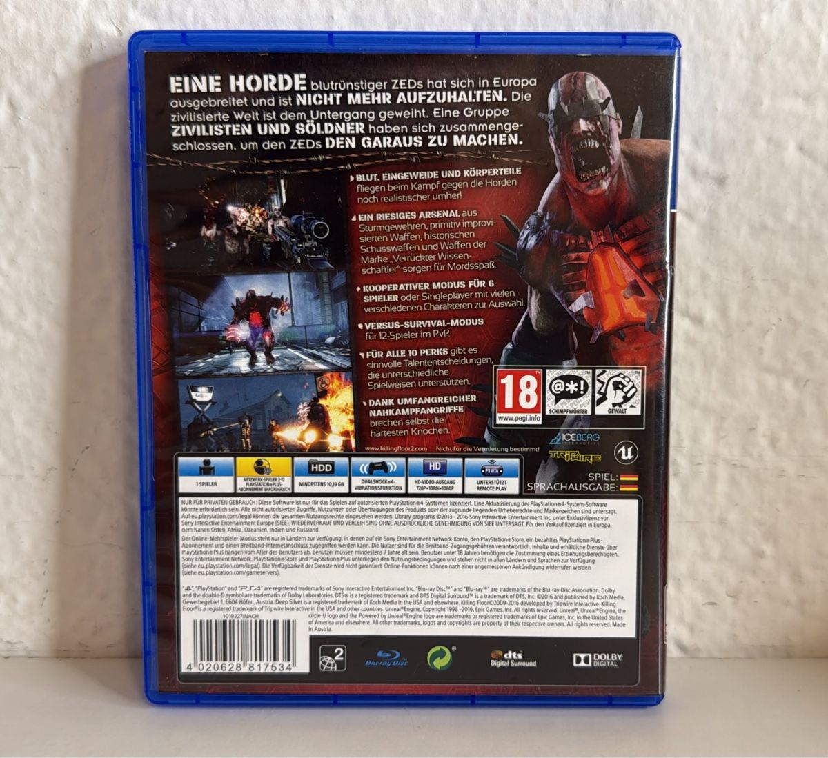 Sony Giochi: Killing Floor 2 - PS4/PS5 Game – Usato da Ehrendingen venduto da bubulence 1