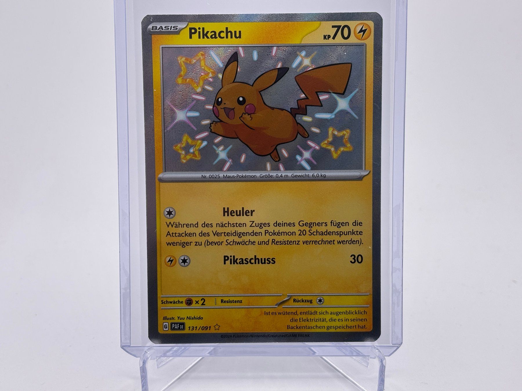 Pokémon Cartes à collectionner: Paldeas Schicksale - Pikachu  (PAF 131) - DE – Neuf (Voir description) à Allschwil par Bullach