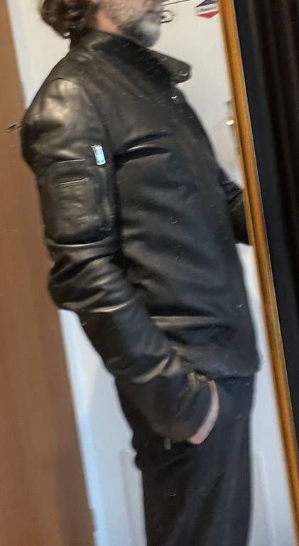 Jacken: Rick Owens Kalbslederjacke M – Gebraucht aus Goldau von locherrogerio 3