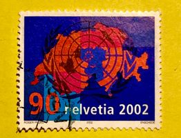 Nr.1059  GESTEMPELT UNO-Beitritt  2002  