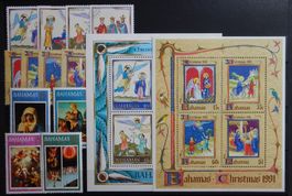 Bahamas British Lot mit schönen Werten