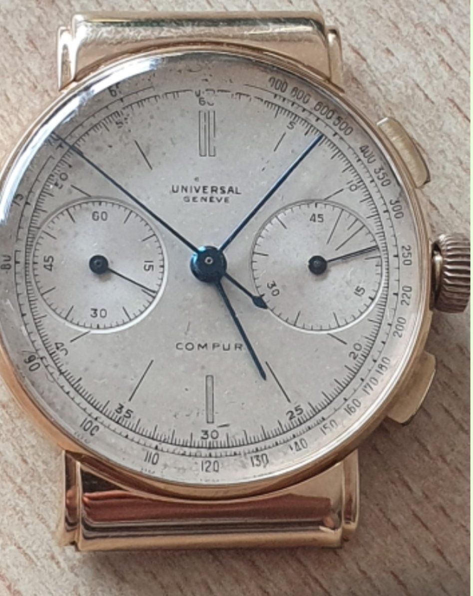 Universal Genève Uhren: Universal Chronograph uhr Gold 18k. – Gebraucht aus Rämismühle von beni0010 1