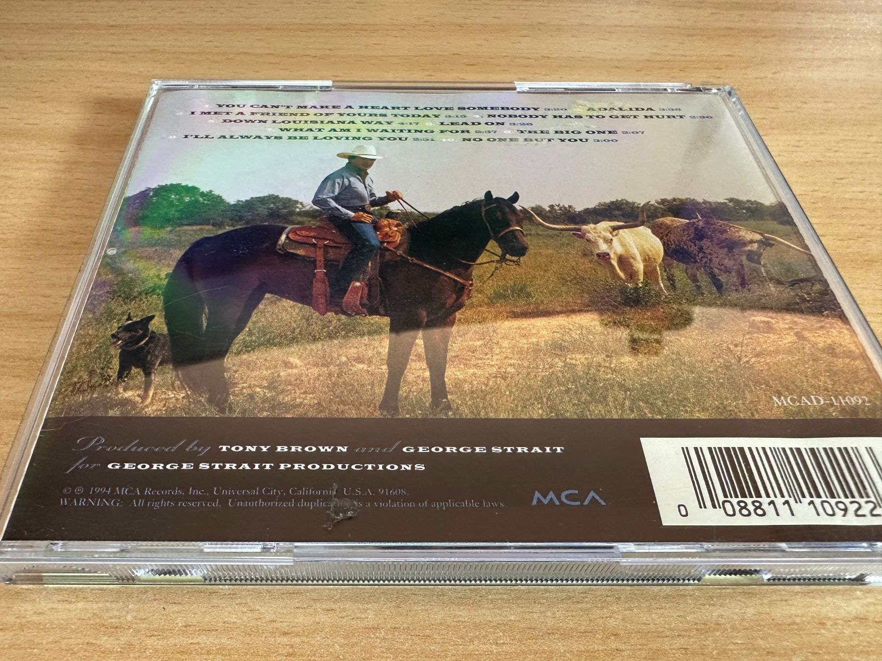 CD: George Strait – Lead On – Usato da Rikon im Tösstal venduto da Alpenmutz 1