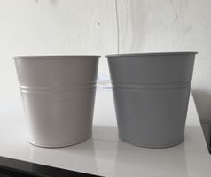 Lot de 2 pots de fleurs plantes herbes aromatiques